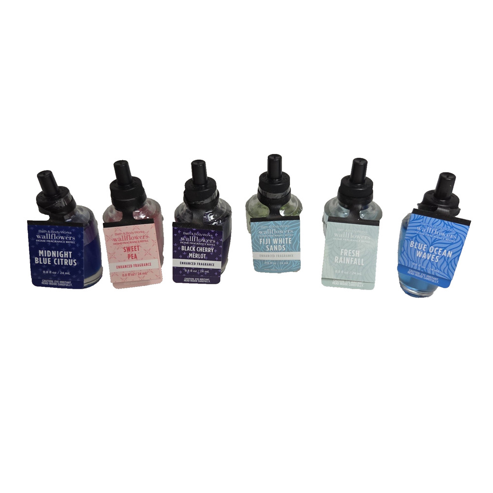 Bath & Body Works Scents Assorted Fragrance Wallflowers Refills Scent Blue Ocean